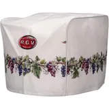 RGV 1935 Abdeckung für Aufschnittmaschine – Eleganz und Schutz mit Traubenmuster – 100% Made in Italy, Polyester
