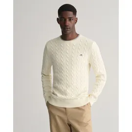 GANT Herren Cotton Cable C-neck Pullover, L