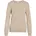 Rundhalspullover Beige S