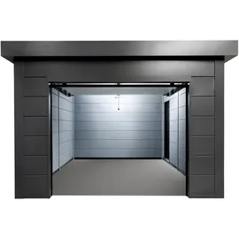 Telluria Gartenhaus 3,58 x 5,38 m Grau