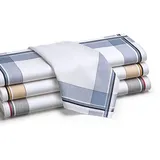 Witt Taschentuch Herren-Taschentücher, (4-St) bunt