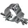 VELLEMAN Schraubzwinge Metall 100 kg silber