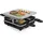 Tristar RA-2745 Raclette 4 Pfännchen mit Grillstein Schwarz/Grau