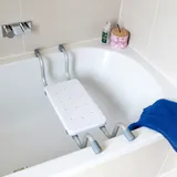 Badewannensitz Wannensitz Badehilfe Aluminium bis 136 kg Rutschfest Senioren NEU