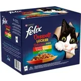 FELIX SGWEA Doppelt Lecker Fleisch mit Gemüse 24x 85g