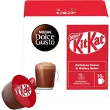 Nescafé DOLCE GUSTO KITKAT Heißer Kakao Kakaokapseln 1er Pack (1 x 16 Portionen)