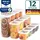 uandu Vorratsdosen mit Deckel Luftdicht Set, BPA frei, Aufbewahrungsbox Küche, Vorratsdosen-Sets, Vorratsdose Küchenorganizer, Vorrats... - Weiß