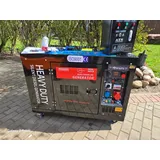 Stromerzeuger, Generator, Stromgenerator, Agregat, 8 KW SILENT DUAL POWER+ATS.