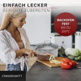 classbach Topf-Set 7-tlg. Kochtopf + Kochtopf + Kochtopf + Kochtopf + Kochtopf + Kochtopf + Kochtopf