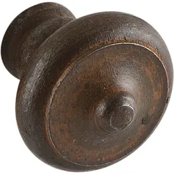 Möbelknopf Duke Eisen - 35 mm ; Eisen antik rostig gewachst