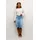 Cream Denimrock A-shape Blau 38