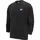 Nike Sportswear Club French-Terry-Rundhalsshirt Herren Black/White XXL