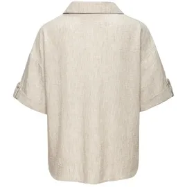 Buffalo Kurzarmbluse beige 38