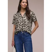 STREET ONE Kurzarmbluse Beige 38