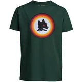 AS Roma Bedrucktes T-Shirt mit Rollkragen