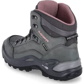 Lowa Renegade GTX Mid Damen Graphit/Rose 37,5