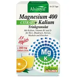 Alsiroyal Magnesium 400 CITRAT + Kalium Trinkgranulat 20 St.