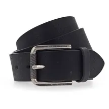 Mustang Herrengürtel Leder schwarz 85