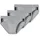 SCHIESSER Slip grau 2XL 3er Pack