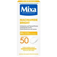 Mixa Niacinamide Bright LSF 50 Pigmentflecken vorbeugende Creme für