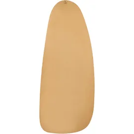 Beliani Wandspiegel Gold Metall Oval, 39x95x3 cm