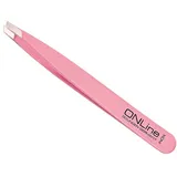 Witte Pinzette schräg INOX Rosa