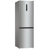 GORENJE Kühlschrank Edelstahl NRK61CAXL4, 185 cm hoch, 60 cm breit, AdaptTech, FastFreeze, EcoMode-Programm, NoFrostPlus silberfarben