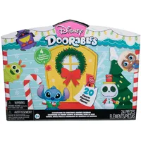 Disney Doorables Adventskalender 2024 | 24 Teile mit Aufklebern (Disney Doorables)