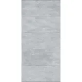 BREUER Duschrückwand Große Fliese grau Dekor 100x255x0,3 cm