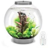 biOrb Classic 30 MCR Aquarium mit Zubehör Silber