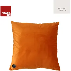 POWER INN Wärmekissen 45 x 45 cm orange