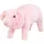 vidaXL Plüschtier Schwein 34 cm Rosa