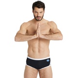 Arena Herren Men's Arena Icons Swim Low Waist Solid Badehosen Shorts, Black-white, 52 EU