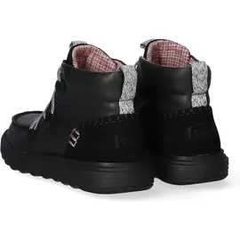 HEYDUDE Hey Dude Reyes Stiefel aus Wolle, Schwarz/Schwarz, 38 - 38