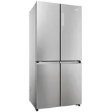Haier HCR7818DNMM Cube 83 Serie 7 Multi Door (467 l, 1815 mm hoch, Silber)