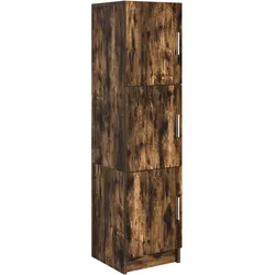 vidaXL Geräuchertes Eichen-Sideboard Geräucherte Eiche Holz Groß