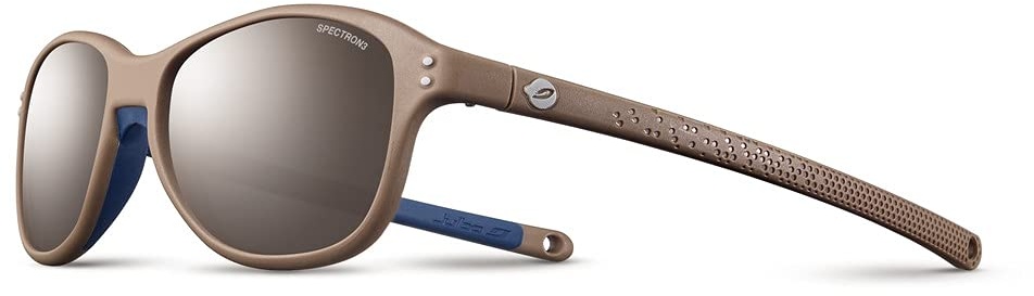 JULBO Girls' Boomerang Sunglasses, Brown/Blue/White, 2-4 ANS