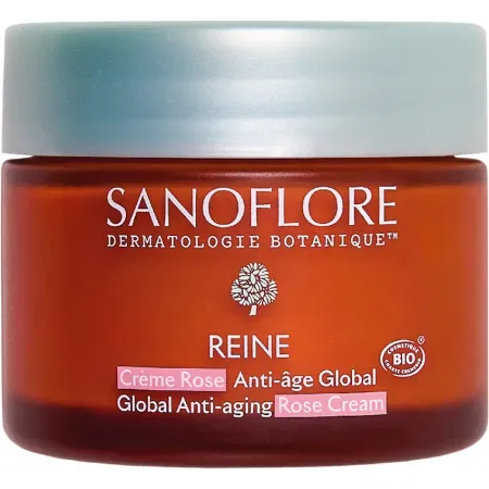 Sanoflore Reine Rosen Globale Anti-Aging Creme Pot 50ml