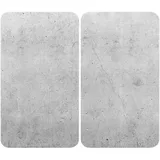 Wenko Herd-Abdeckplatte Universal Modell Beton grau