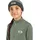 Odlo Grid Fleeceshirt Kinder shadow melange - grün
