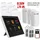 VisorTech 12-teiliges WLAN/4G-Alarmanlage-Set 1 St. Weiß