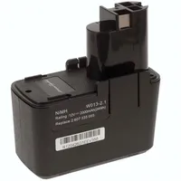 Powery Akku für Würth MASTER (Mittelgriff-) Bohrm. ABS 12-M2