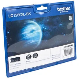 Brother LC-1280XLBK schwarz 2er Pack