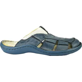 Krisbut Herren Pantoletten Pantolette blau 43 EU