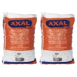 Axal Regeneriersalz 2 x 25 kg Salztabletten für Enthärtungsanlagen