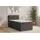 Deine Möbel 24 Boxspringbett 100 x 200 cm H3/H4 Anthrazit