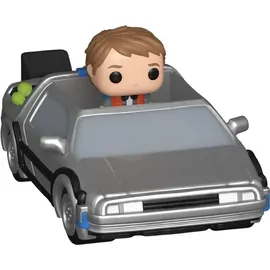 Funko LLC FUNKO Bitty POP - Rides Zurück in die Zukunft Marty McFly and Time Machine