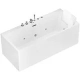 Home Deluxe Whirlpoolbadewanne AMBER - 170 x 58 x 80 cm