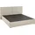 Atlantic Home Collection Boxbett "NIKITA", beige (cremeweiß), B:181cm L:209cm, ATLANTIC HOME COLLECTION, Komplettbetten, bodentiefes Bett, wahlweise mit Matratze und Topper