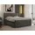 MKS Boxbett, PERA 160/200 Dunkelgrau Velvet - H4